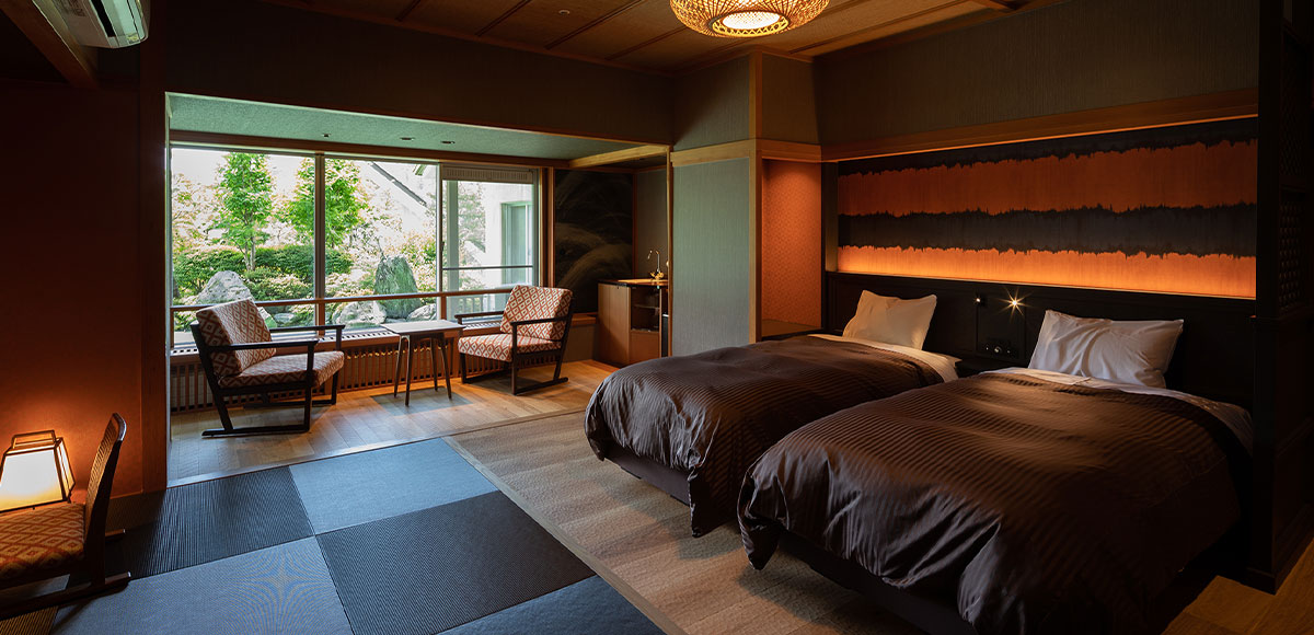 檜風呂付き洋室