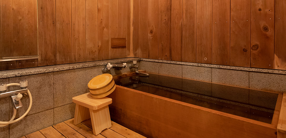 檜風呂付き洋室